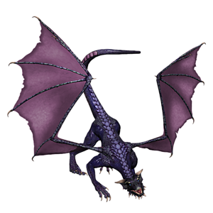 <b>Azuron</b> ist ein jugendlicher Drache. Gutes Training bereitet den jungen Drachen optimal auf seine Aufgaben in der Arena vor.